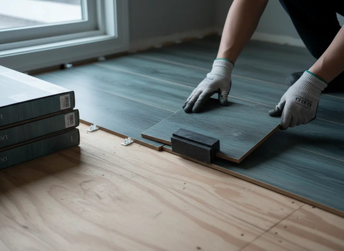 Luxury Vinyl Plank Installation company in Plainview, MN